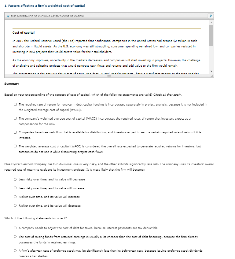 What Is The Formula To Determine The The Weighted Average Cost Of Capital