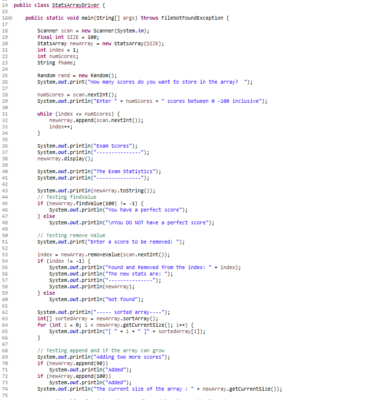 Solved Can you guys take a look and see why my java program | Chegg.com
