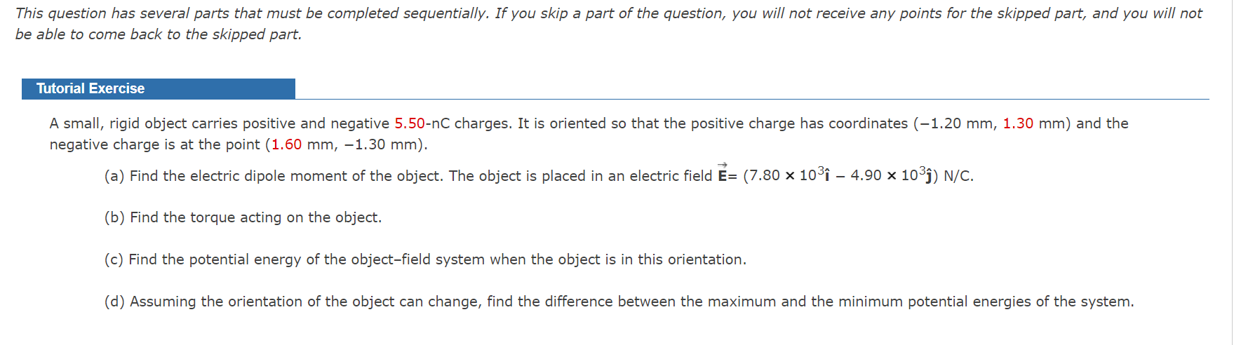 Solved This Question Has Several Parts That Must Be | Chegg.com