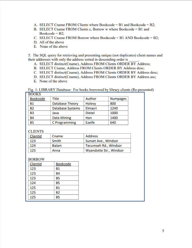 Solved Section A 30 marks for 15 Multiple Choice Questions. | Chegg.com