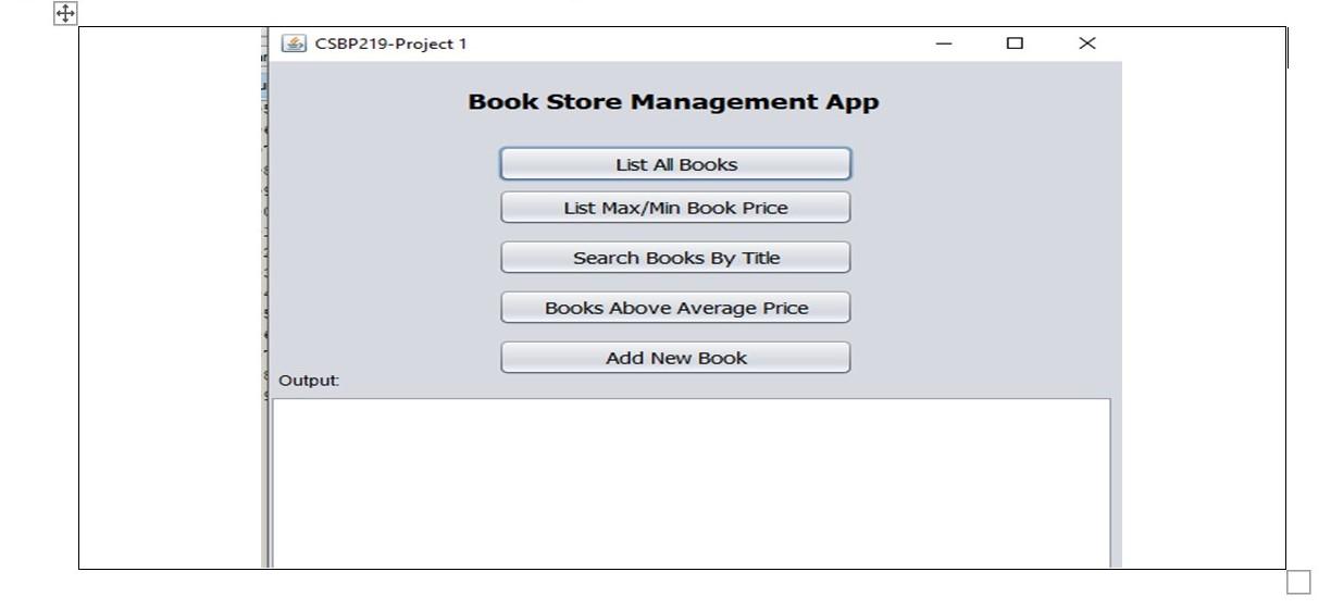 Solved Develop a GUI that represent the below menu .Notice | Chegg.com