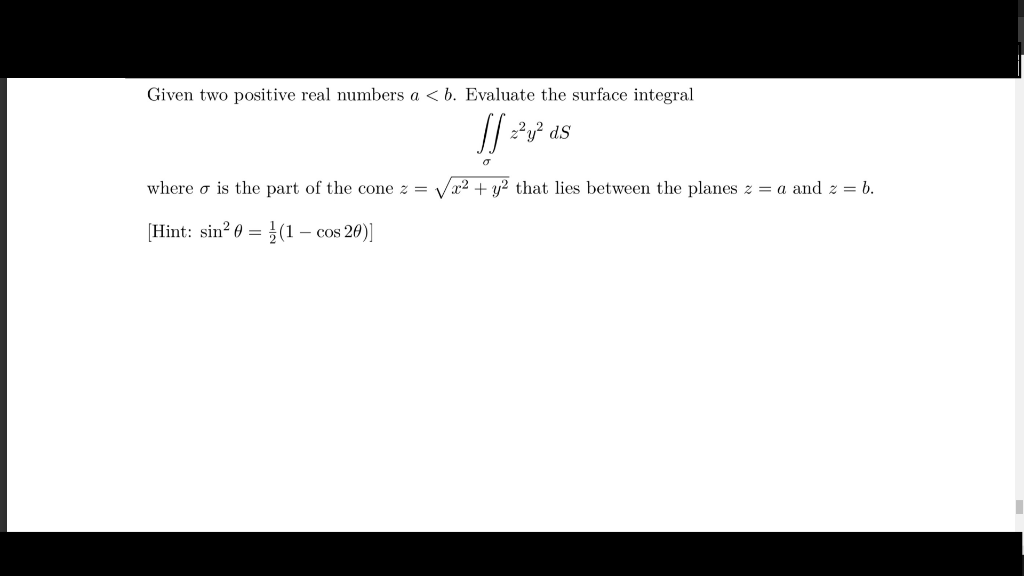 solved-given-two-positive-real-numbers-a-chegg