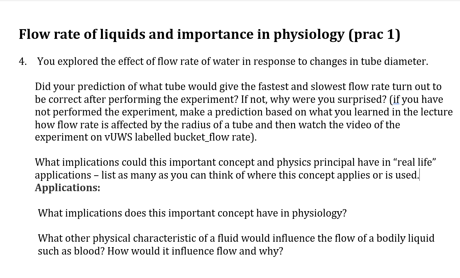 importance of physiology