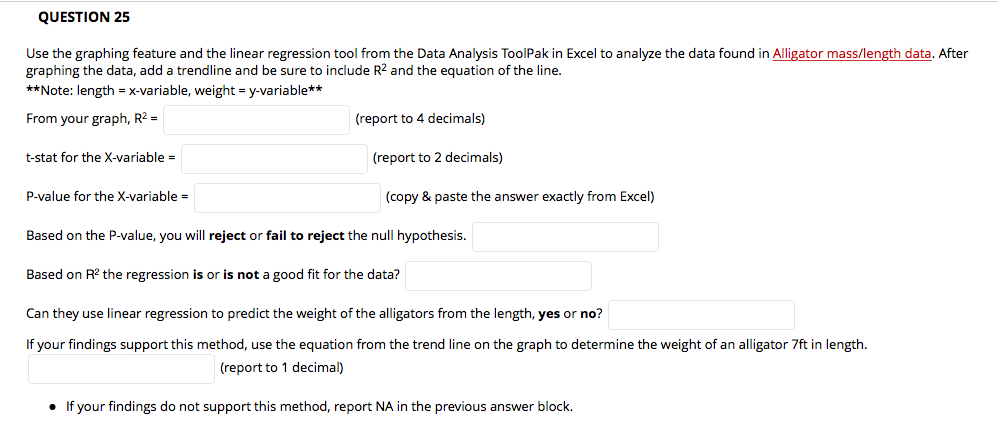 weighted linear regression excel