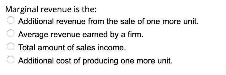 Solved The Marginal Revenue Of A Monopolist Is: Less Than 