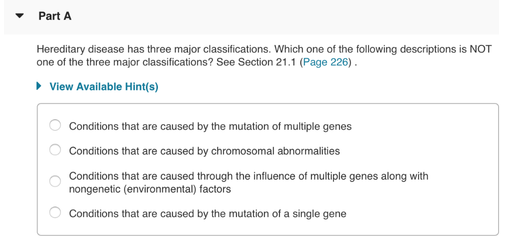 solved-part-a-hereditary-disease-has-three-major-chegg