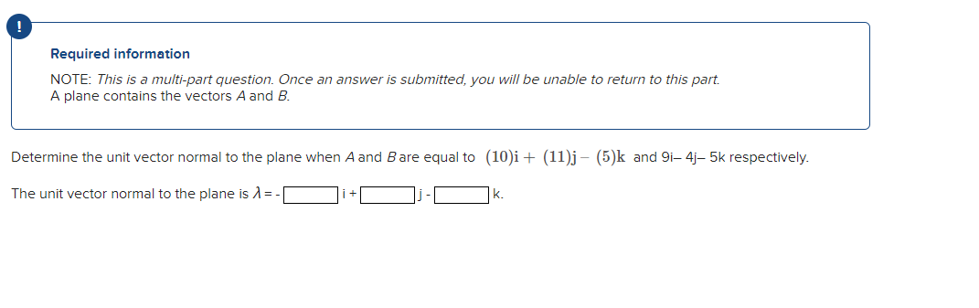 Solved Required Information NOTE: This Is A Multi-part | Chegg.com