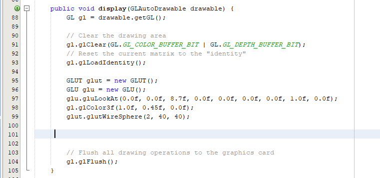 Solved In JOGL , I have the following piece of code : which | Chegg.com