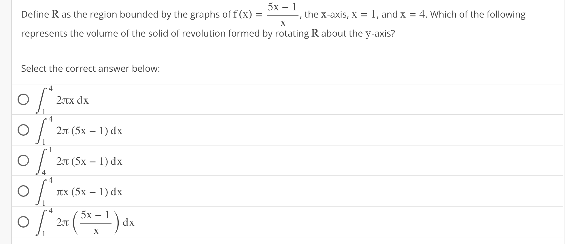 Solved Define R as the region bounded by the graphs of | Chegg.com
