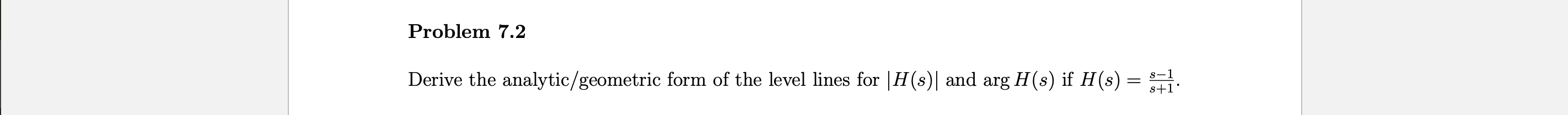Solved Derive the analytic/geometric form of the level lines | Chegg.com