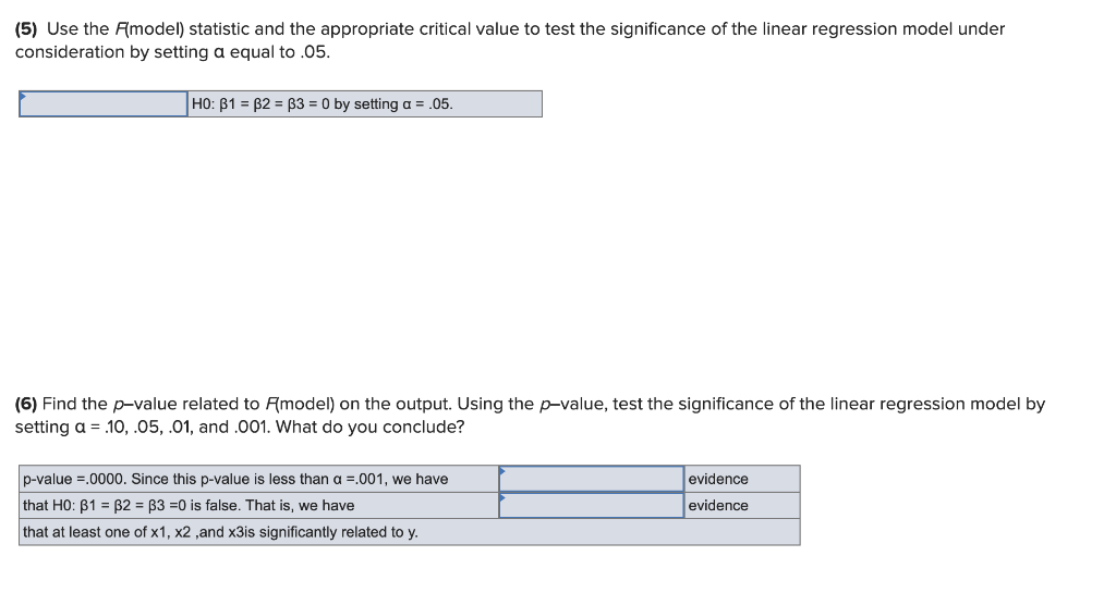Solved We give JMP output of regression analysis. Above | Chegg.com