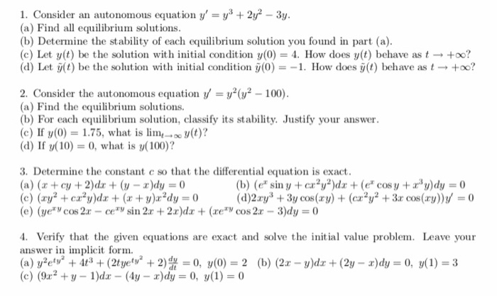 Solved 1 Consider An Autonomous Equation Y Y 22 3y A Chegg Com