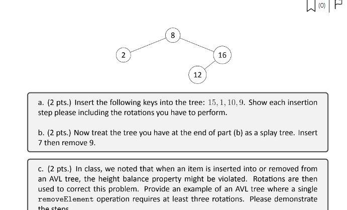 Consider the tree below where the numbers indicate | Chegg.com