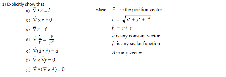 Solved R 1 Explicitly Show That A R 3 B 7 Xr 0 C Chegg Com