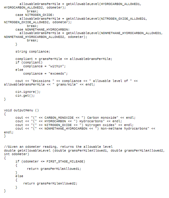 Solved Specification Complete a program that has a user | Chegg.com