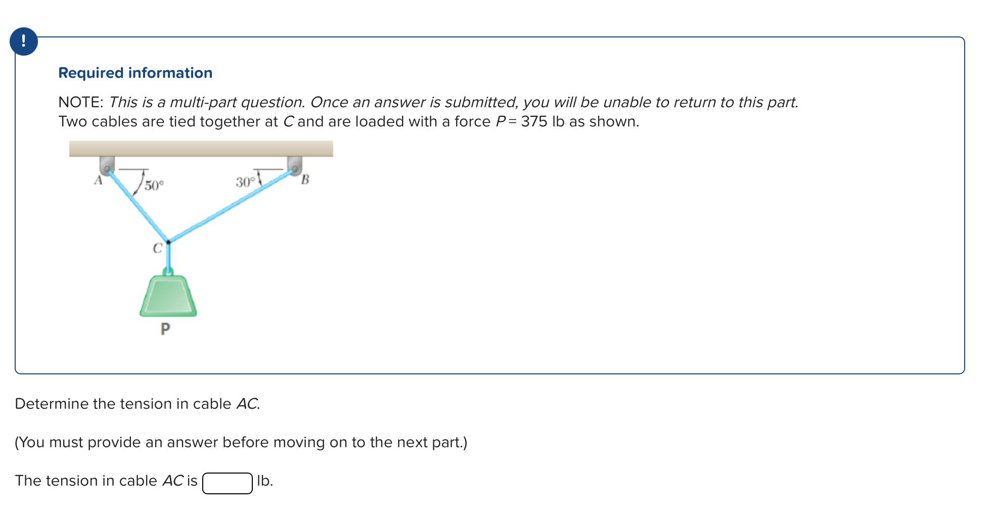 Solved Required information NOTE: This is a multi-part