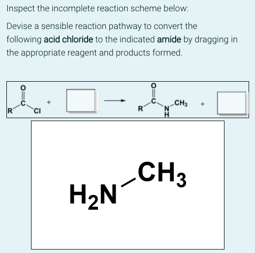 Solved Inspect the incomplete reaction scheme below: Devise | Chegg.com