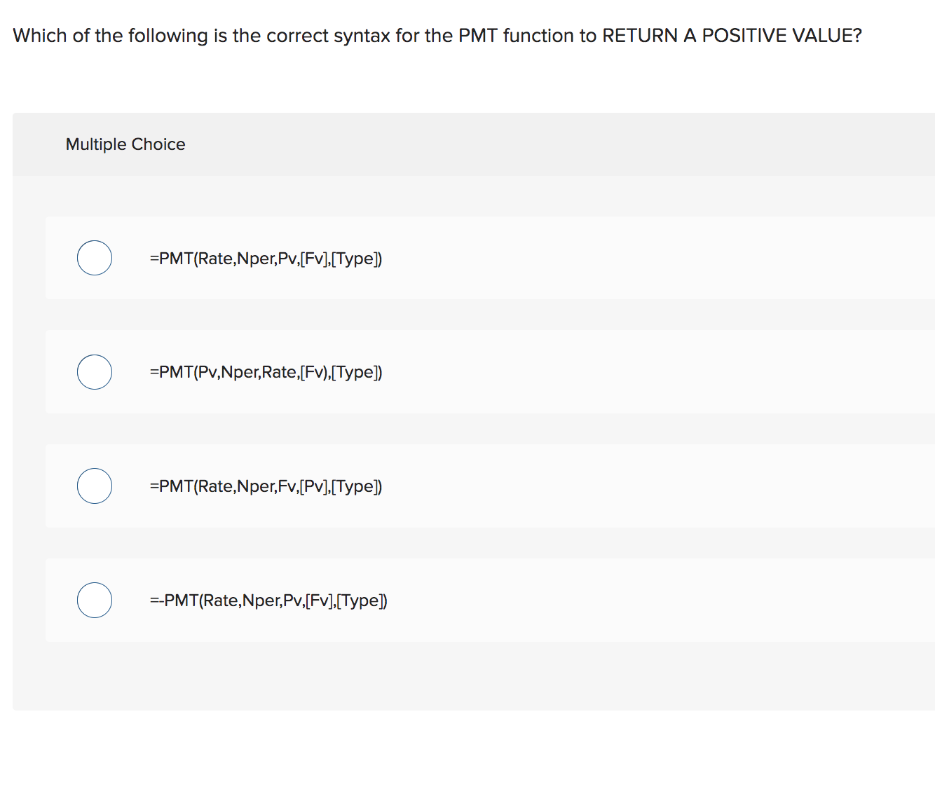 Which of the following is the correct syntax for the | Chegg.com