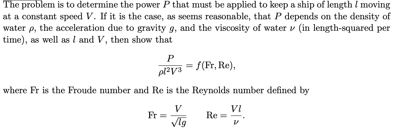 Solved The problem is to determine the power P that must be | Chegg.com