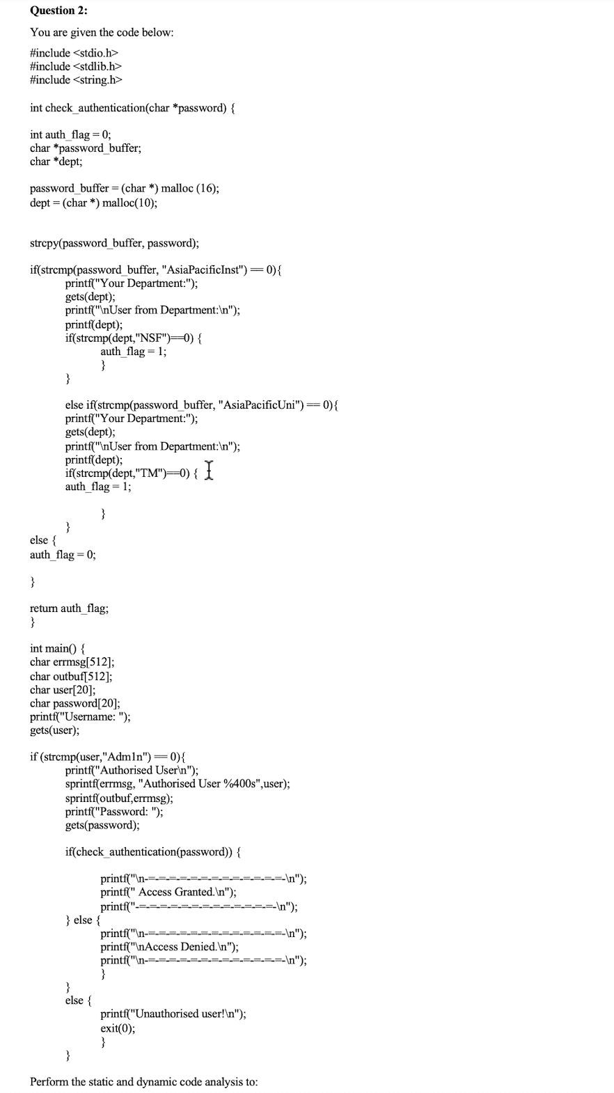 Solved B. Simulate On The Attack And Show Detail Evidence(s) | Chegg.com