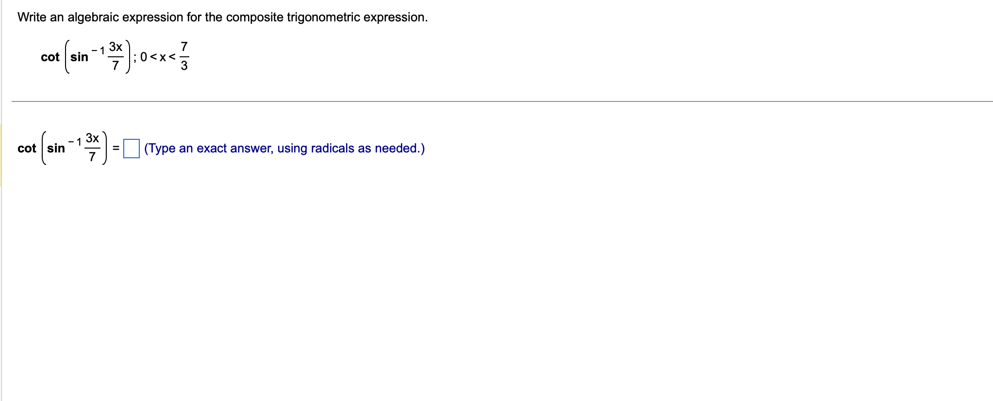 Solved Write an algebraic expression for the composite | Chegg.com