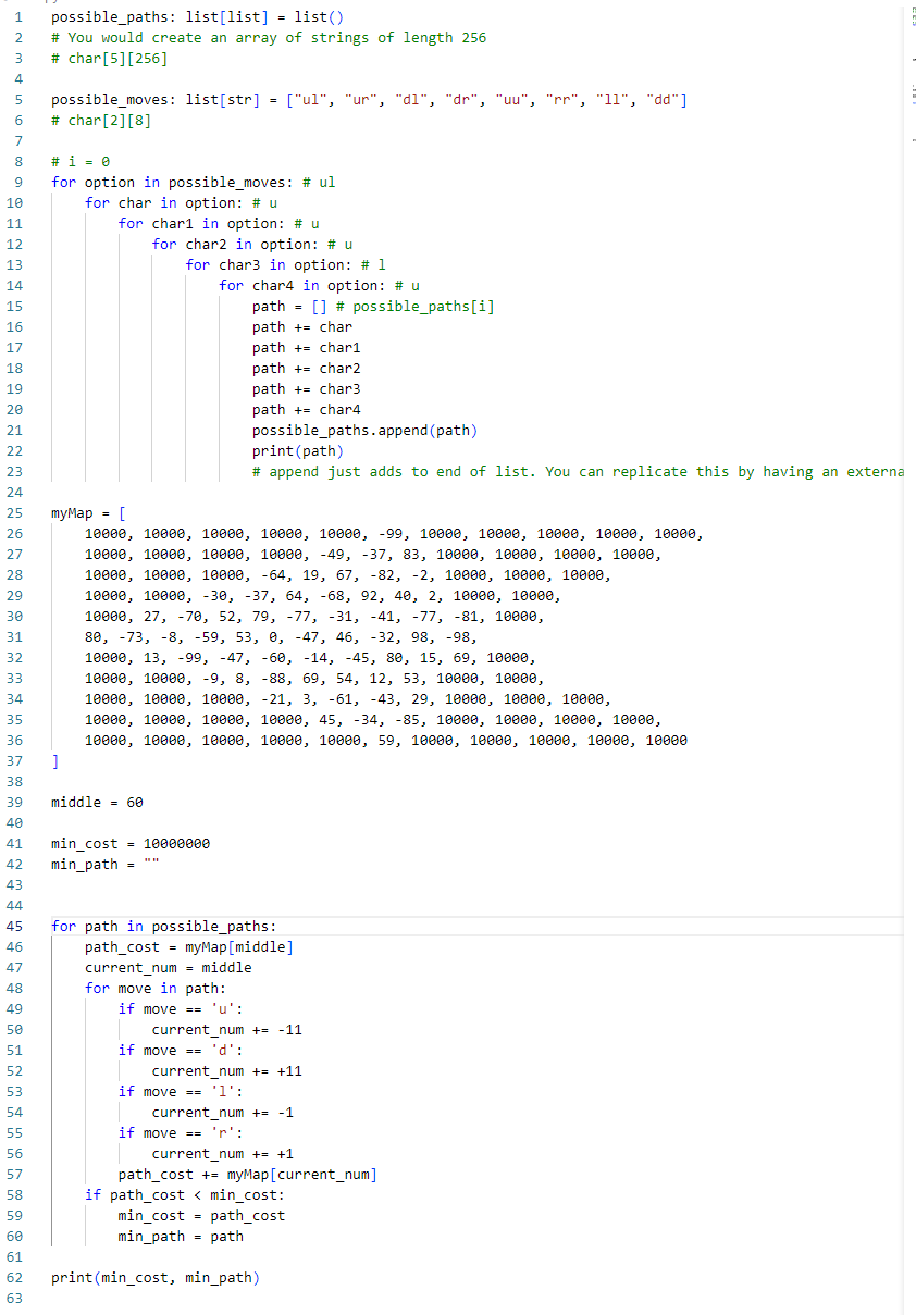 Solved Convert Python to C please !!! Convert Python to C | Chegg.com