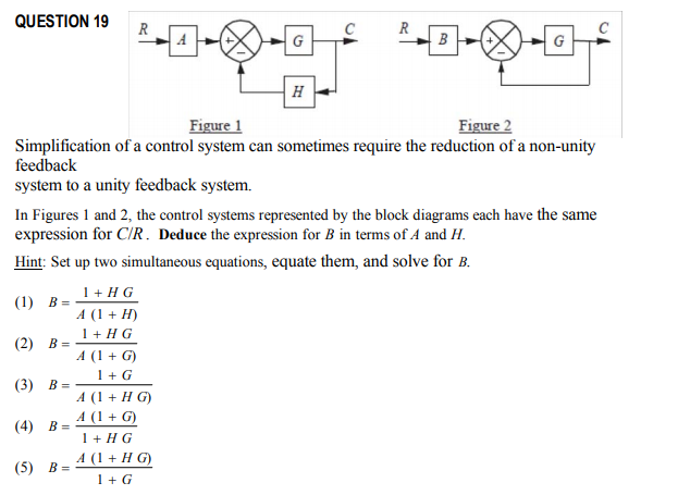 Solved QUESTION 19 2-1--C -3--G Figure 1 Figure 2 | Chegg.com