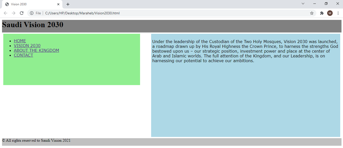 Solved Question 1 Write an HTML file that creates the | Chegg.com