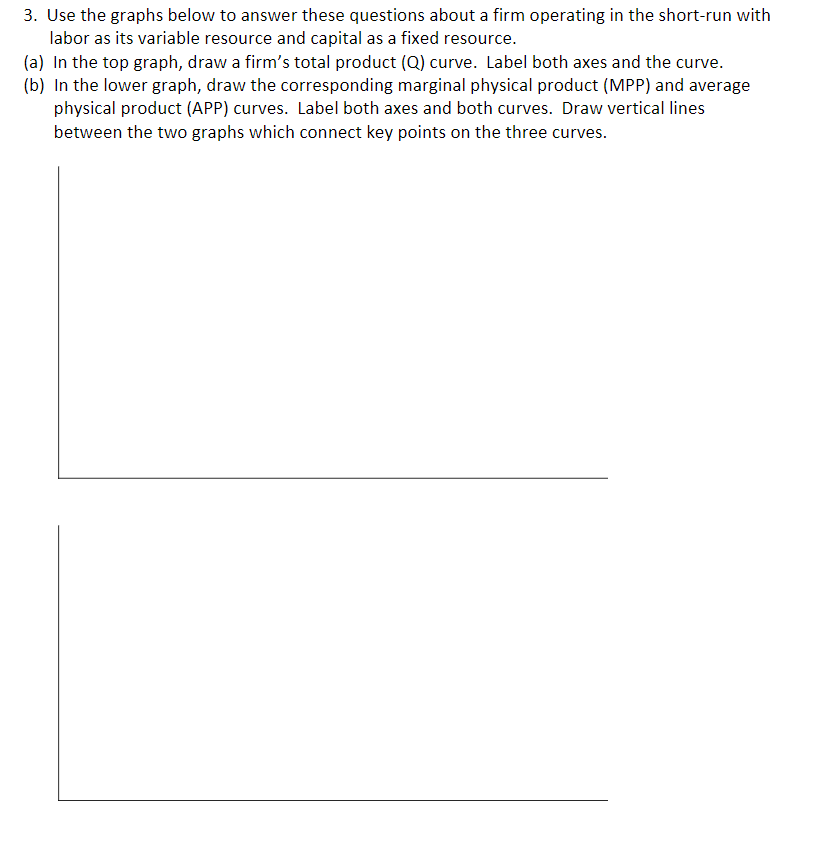 Solved 3. Use the graphs below to answer these questions | Chegg.com
