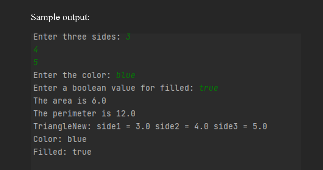 Solved JAVA Instructions: Design a new | Chegg.com
