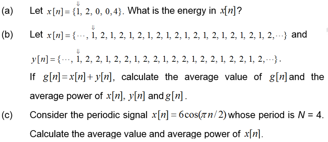 Solved V A Let X N 1 2 0 0 4 What Is The Energ Chegg Com
