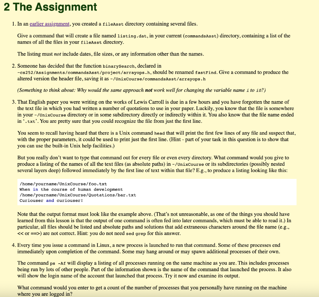 Solved 1 General Instructions 1. Again, open a pair of ssh | Chegg.com