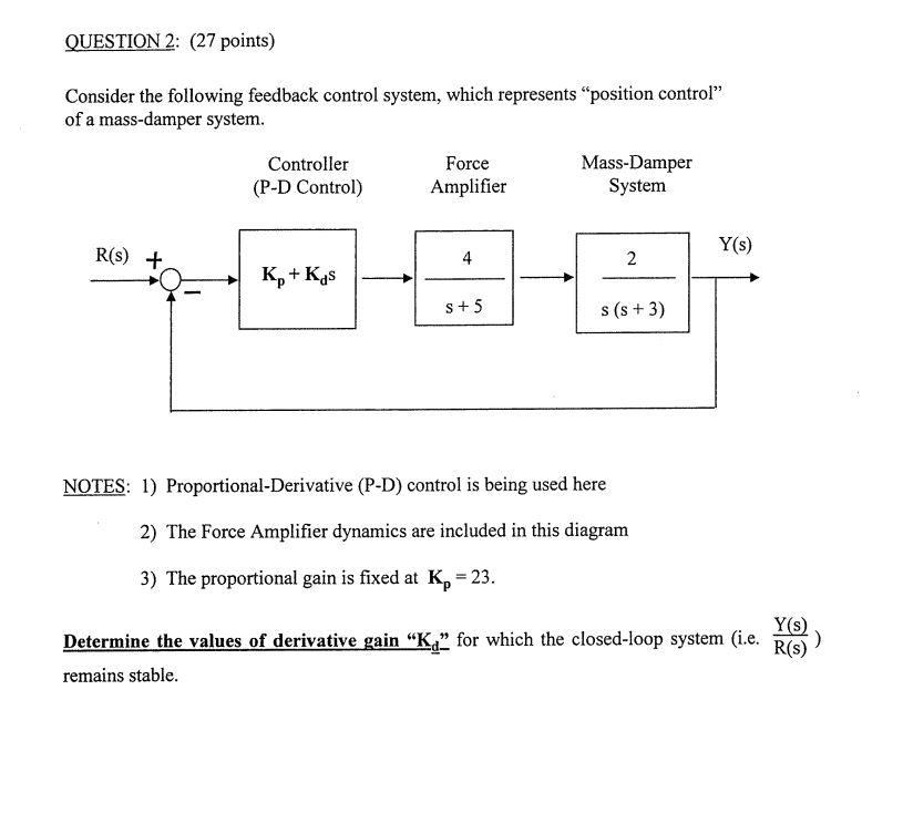 Solved QUESTION 2: (27 points) Consider the following | Chegg.com