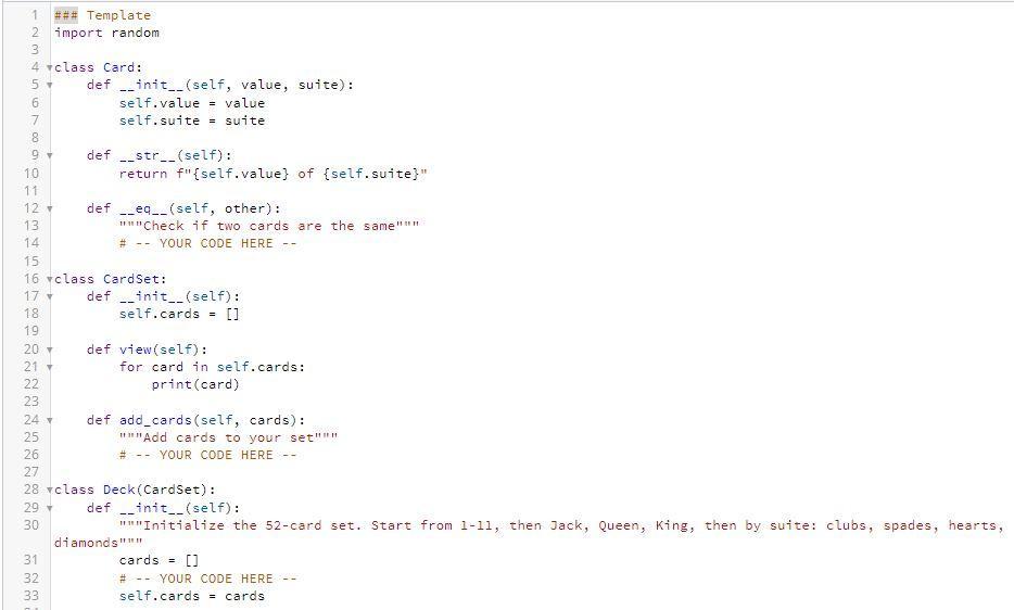 Solved PYTHON PROGRAMMING . In the code template below, you | Chegg.com