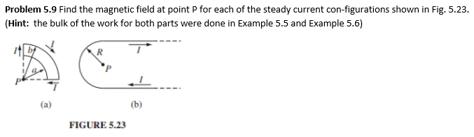 Solved Problem 59 Find The Magnetic Field At Point P For 6549