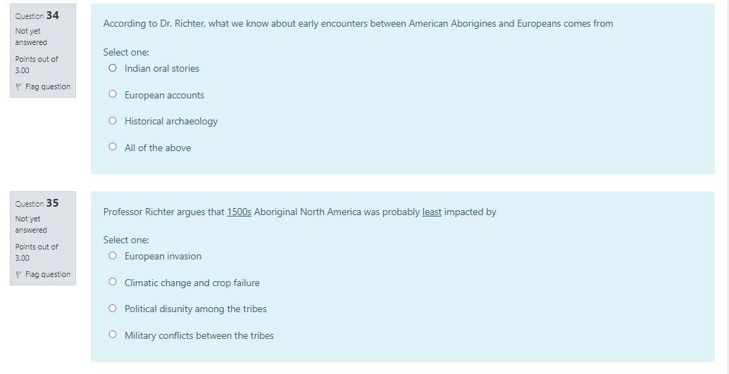 Solved Question 34 Not yet answered According to Dr. | Chegg.com
