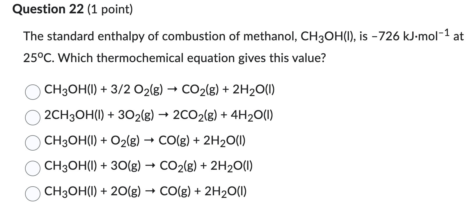 Solved Calculate the reaction enthalpy for the combustion of | Chegg.com