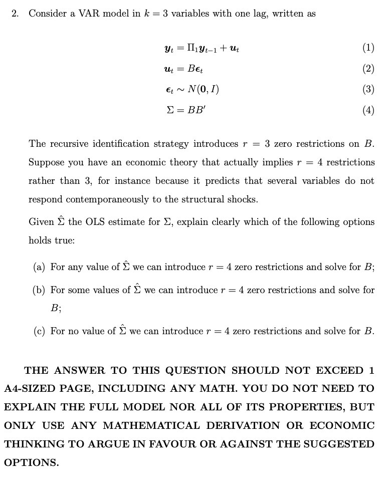 3. Constructiag an equation (model) that gives the