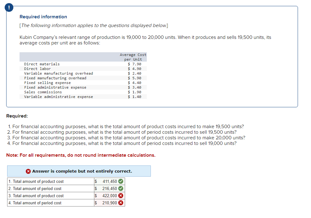 Solved How is this wrong??? I Required information [The | Chegg.com