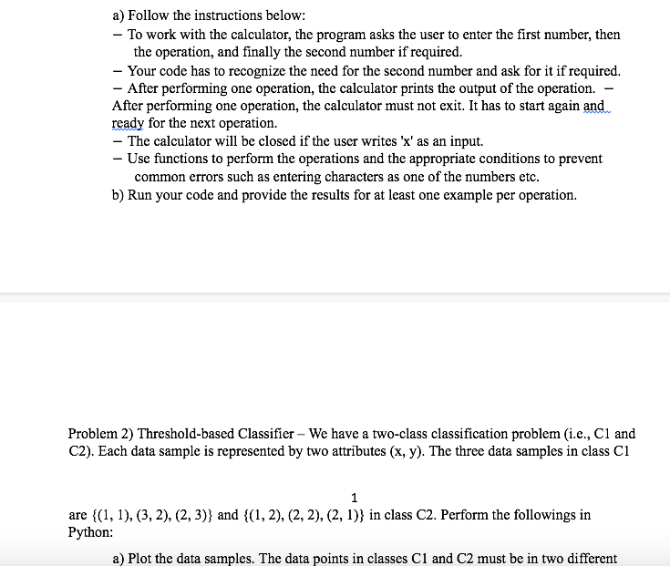 Solved Assignment 1 Introduction to Deep Learning - CAP 4613 | Chegg.com