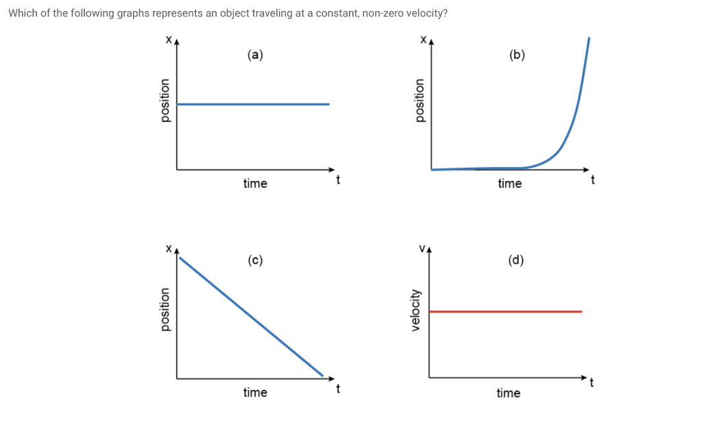 Constant Zero Velocity Graph