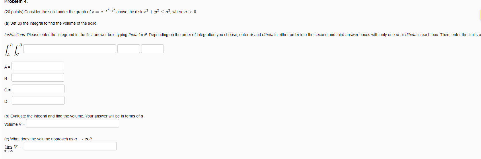 Solved Consider The Solid Under The Graph Of Chegg Com