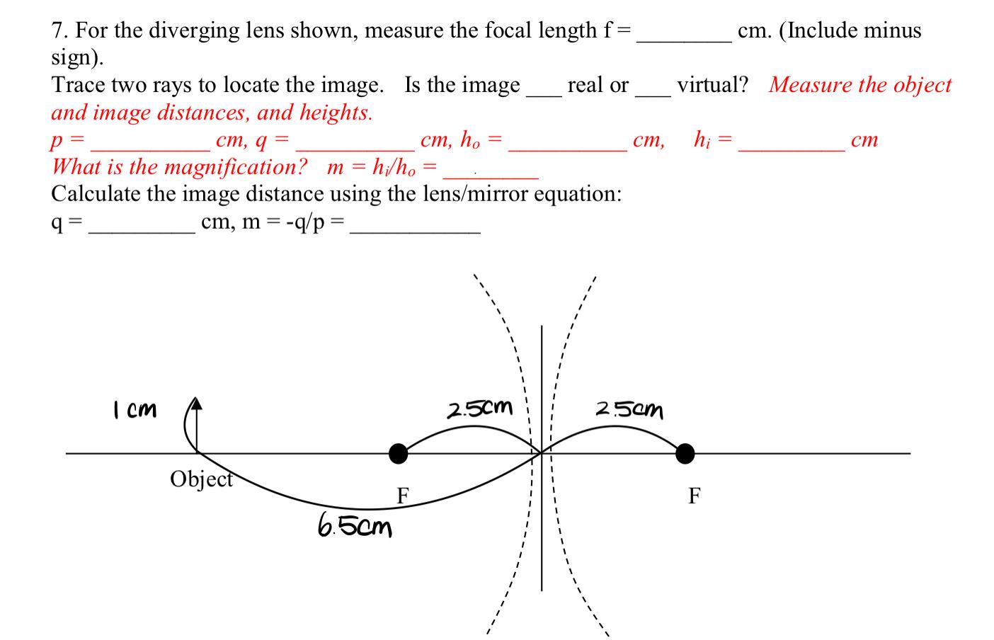 Solved Cm Include Minus Virtual Measure The Object 7 Chegg Com