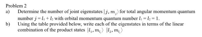 Solved Problem 2 a) Determine the number of joint | Chegg.com