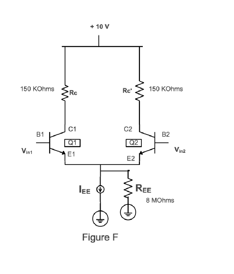 Solved In circuit shown in Figure F, find the differential | Chegg.com