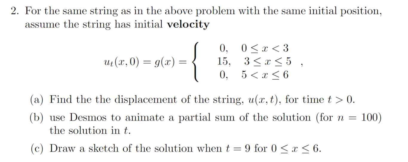 Solved For the same string as in the above problem with the | Chegg.com