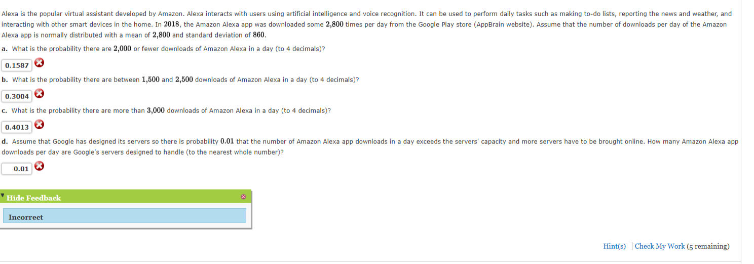 Solved I already have asked these questions and got these | Chegg.com