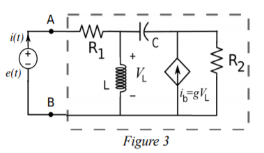 Solved 3. The circuit which is given in Figure 3 is in | Chegg.com