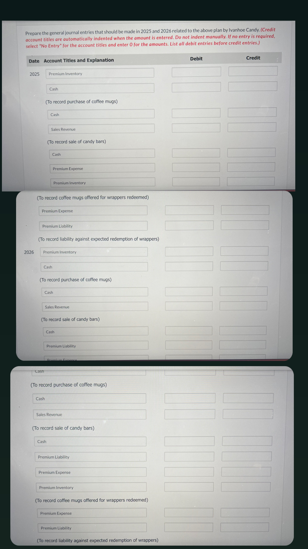 Solved Prepare the general journal entries that should be | Chegg.com