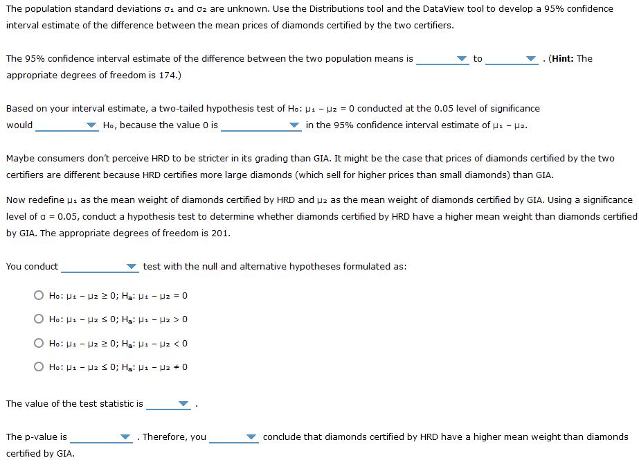 Solved 3. Inference about the difference between two | Chegg.com